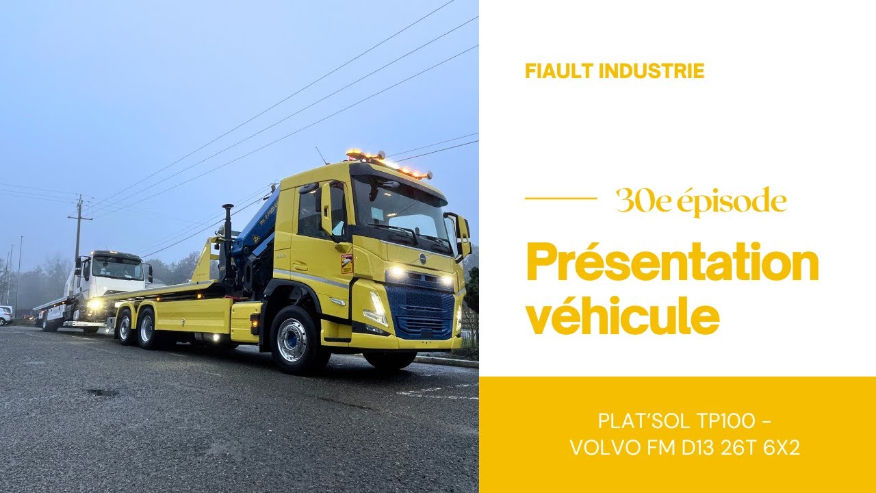PLAT'SOL TP100 - VOLVO FM D13 26T 6X2