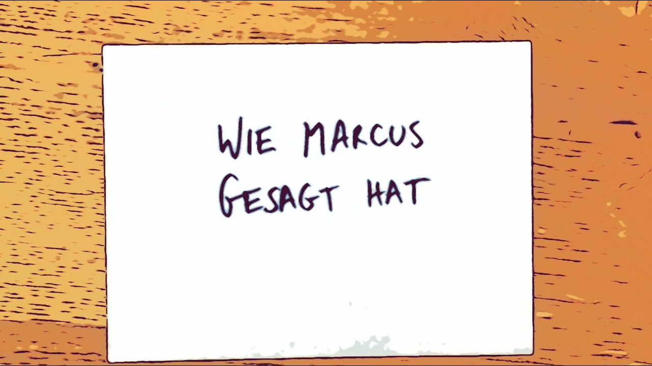 Vorband - Wie Marcus gesagt hat (Offizielles Lyric-Video)