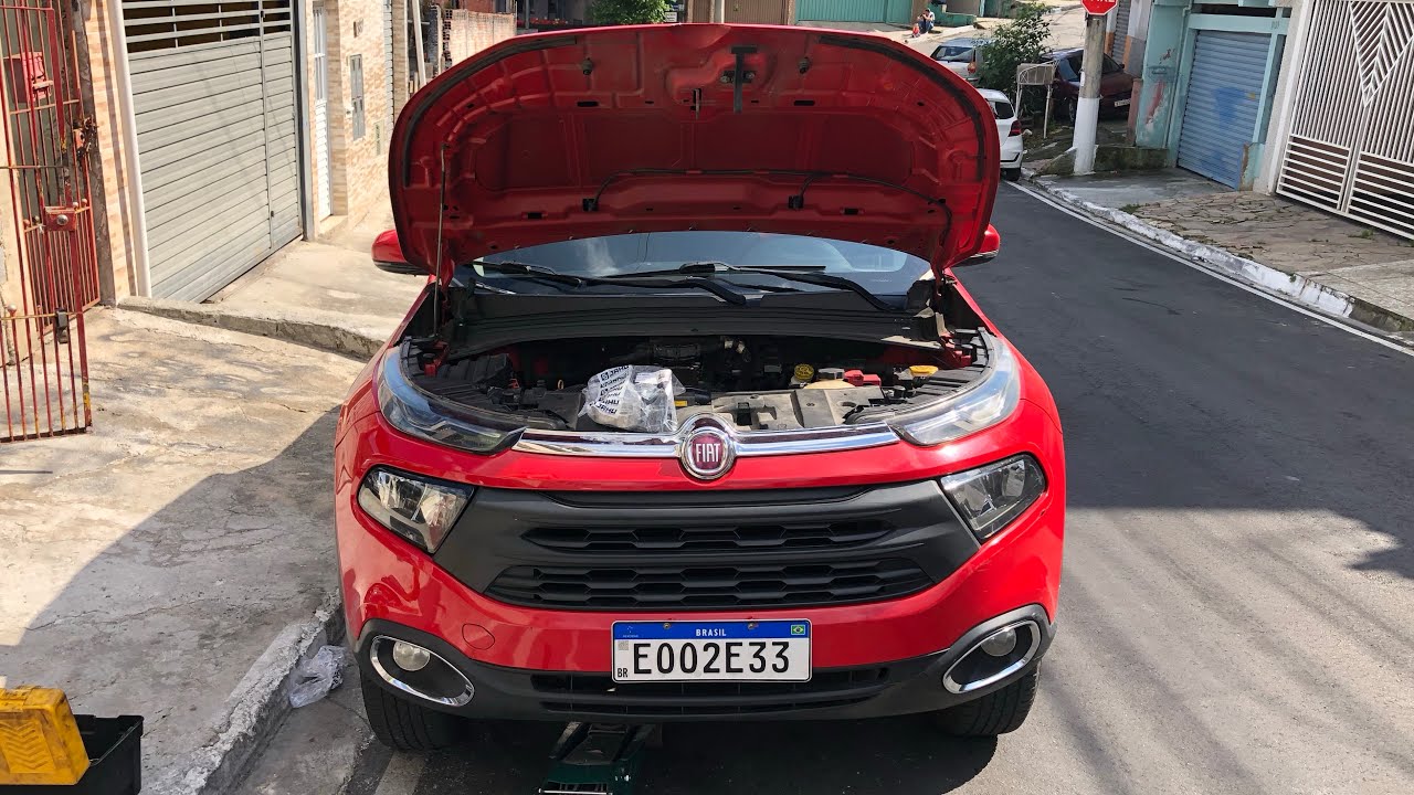Como trocar o coxim do câmbio do motor etorq da Fiat toro