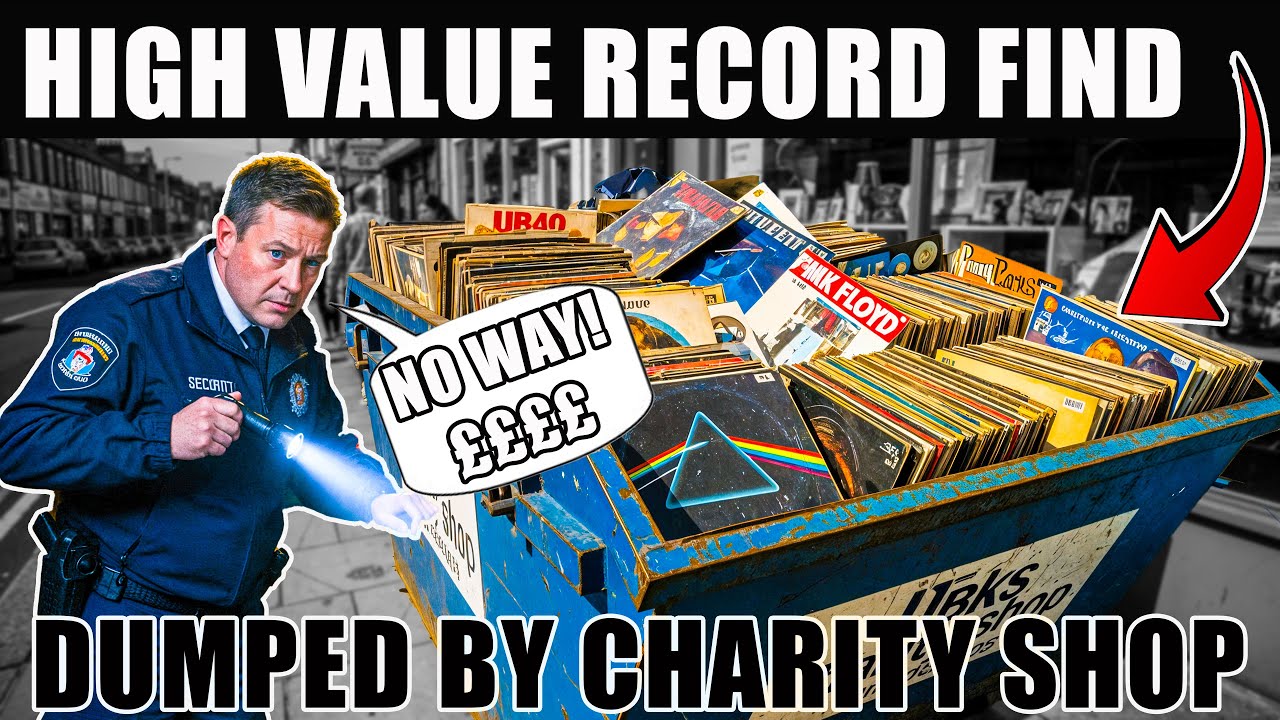 😲INSANE RECORD FINDS WORTH £££ DUMPED😲, DUMPSTER DIVING UK