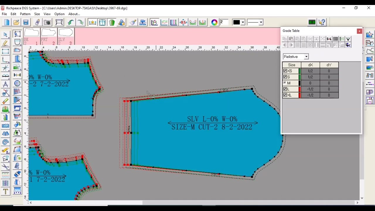 कुछ ही समय में सिखे |  BASIC GRADING (PART-1) #richpeace #grading #patternmaking