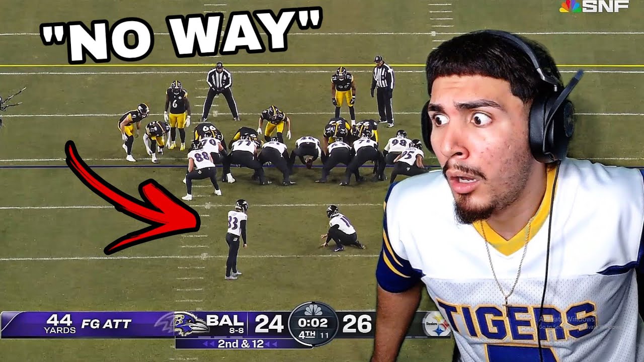 Tyler Loop... Someone Save Lamar💔 Ravens vs Steelers Game Highlights | 2025 NFL Season Week 18