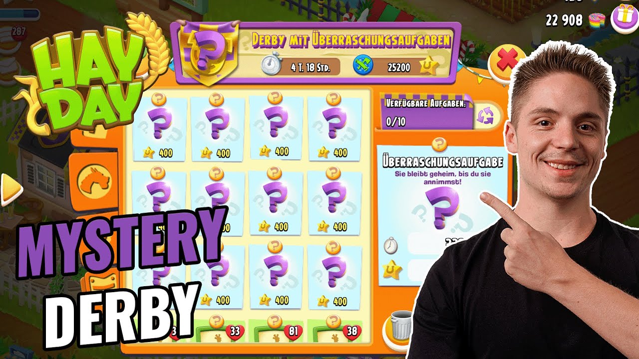 GLÜCK im SCHLIMMSTEN DERBY!! 😂😍 Hay Day Mystery Derby