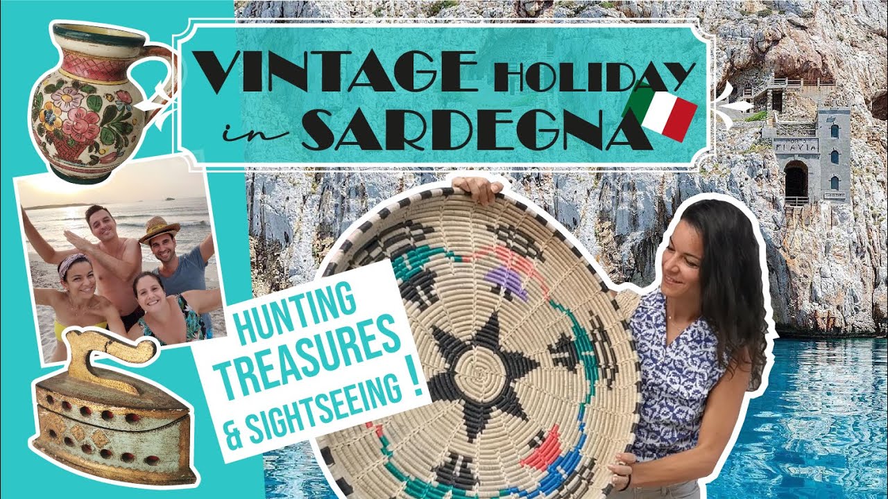 VINTAGE HOLIDAY in SARDINIA - Hunting for treasures and sightseeing in Italy
