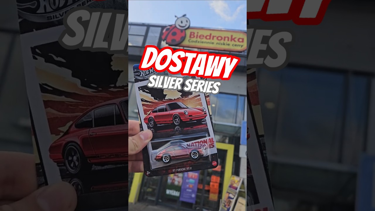 Hot Wheels silver series deliveries at Biedronka