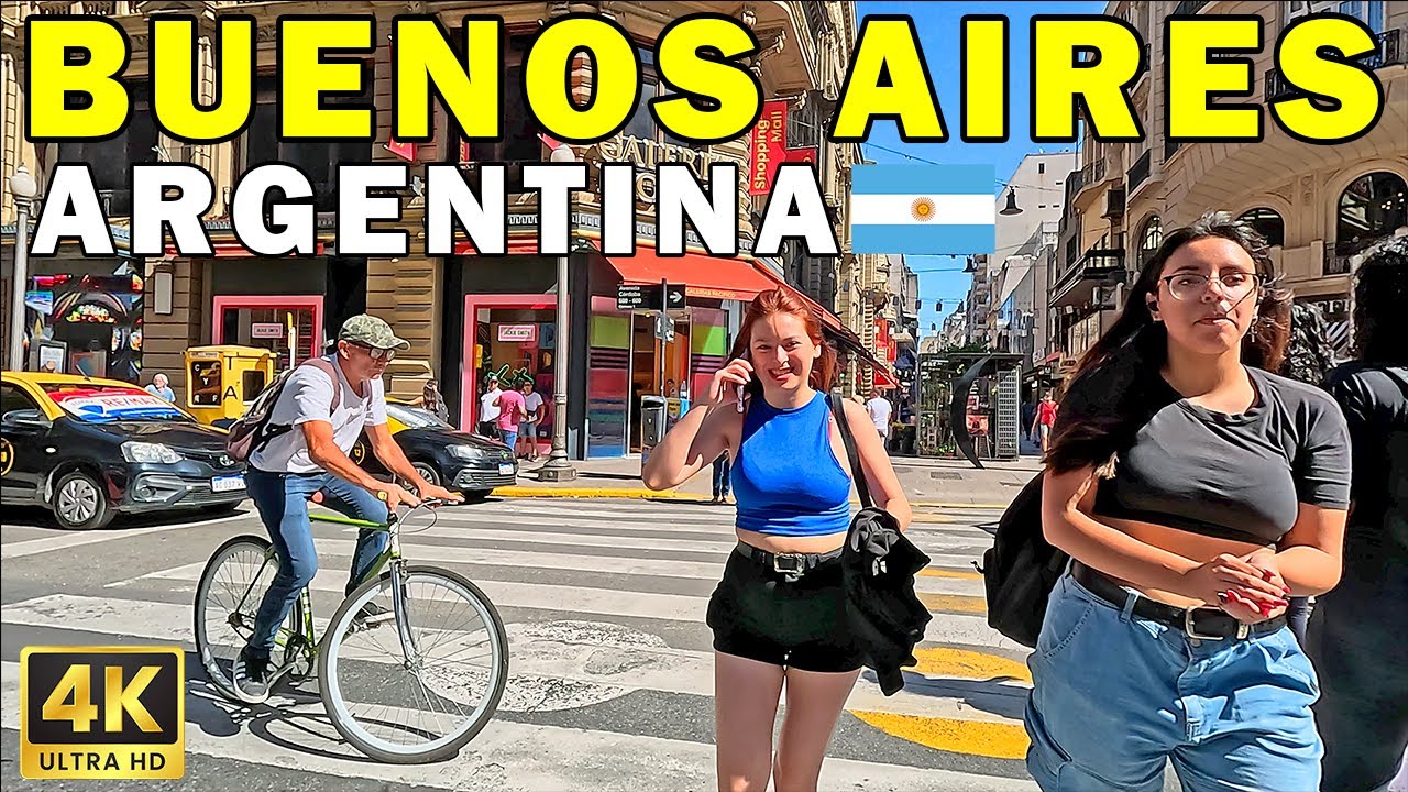 🇦🇷 БУЭНОС-АЙРЕС, АРГЕНТИНА: пешеходная экскурсия от первого лица | От Пласа-де-Майо до улицы Флорида