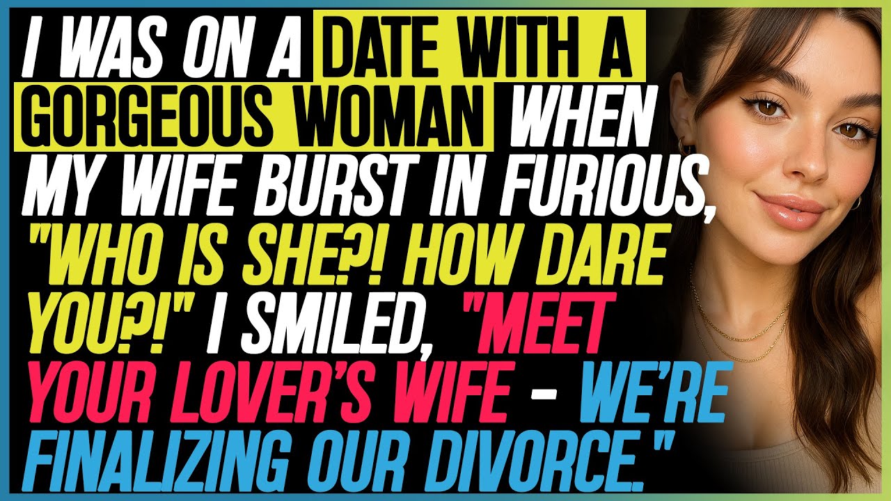 She Stormed Into The Café, Furious. Seconds Later, Fear Set In When She Realized Who It Was.