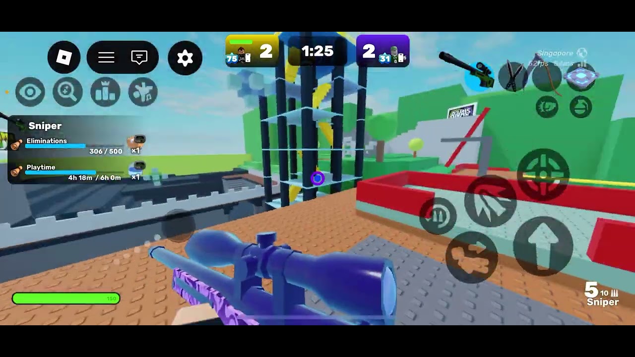 My first ROBLOX video!! (Rivals Gameplay)