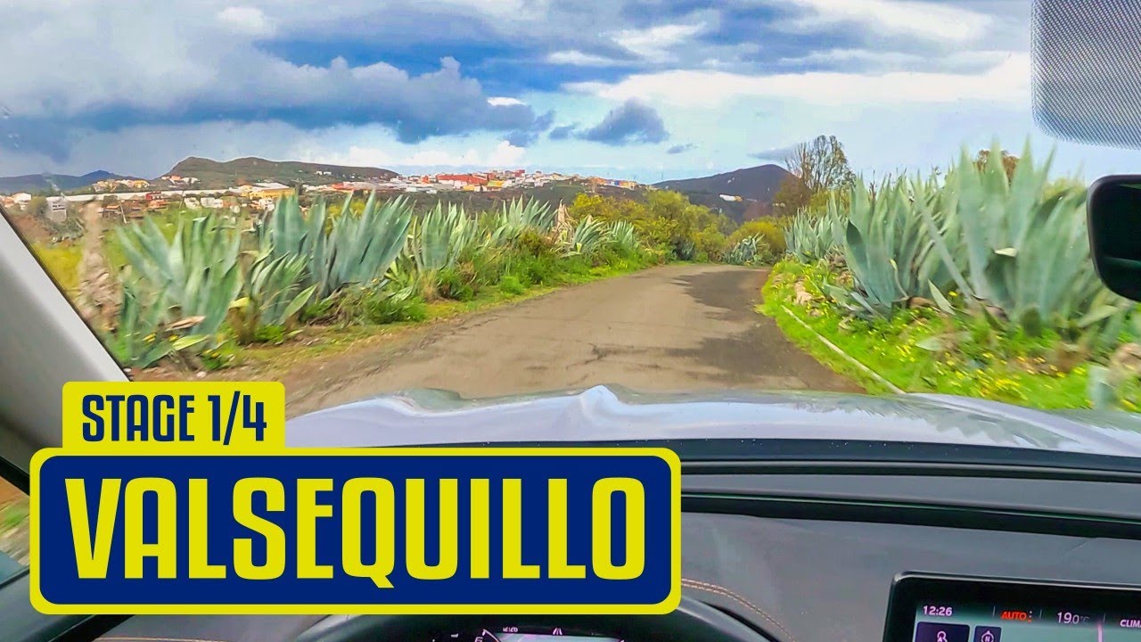 WRC Rally Islas Canarias 2025 | Stage 1/4 Valsequillo - Telde | POV Recce