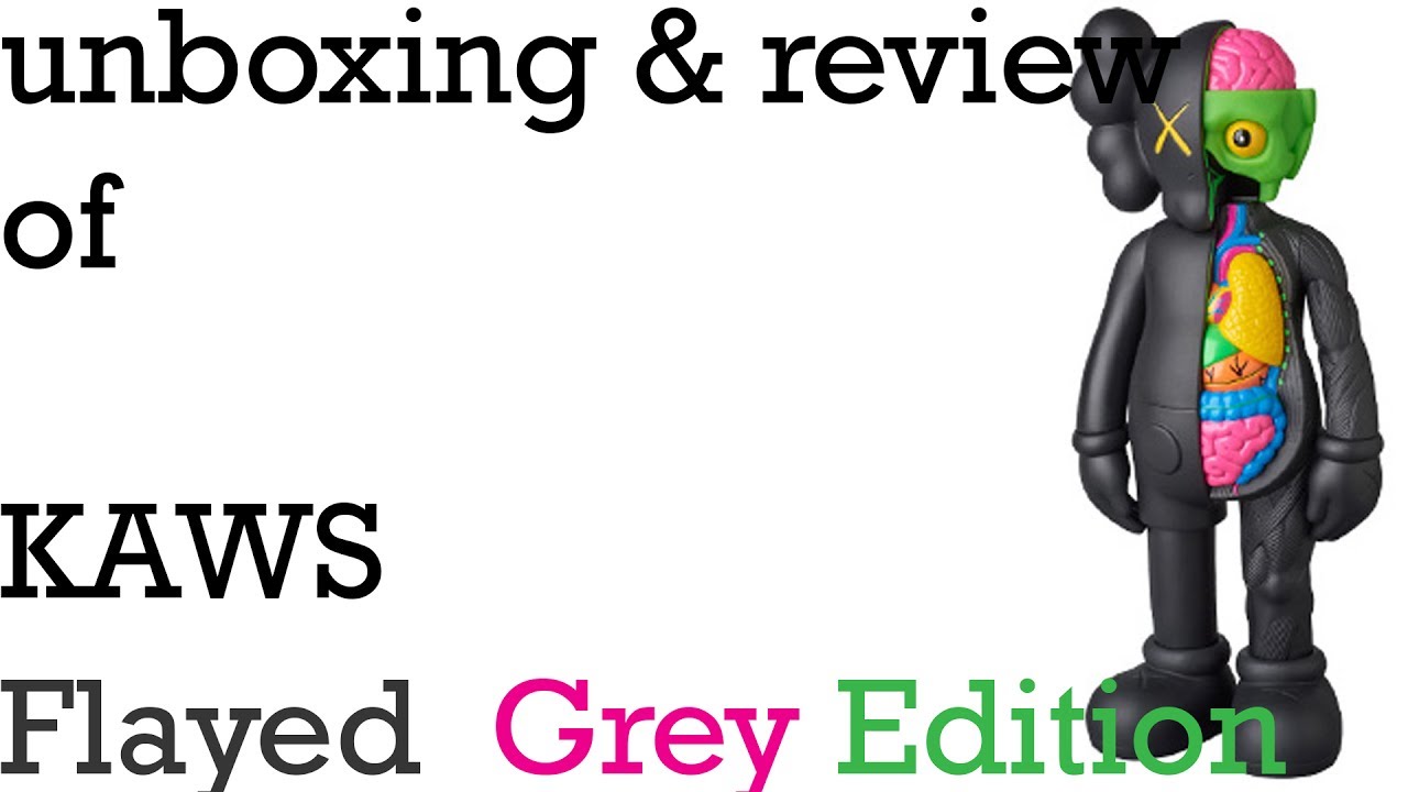 unboxing & review - KAWS Companion Flayed Edition (Black)