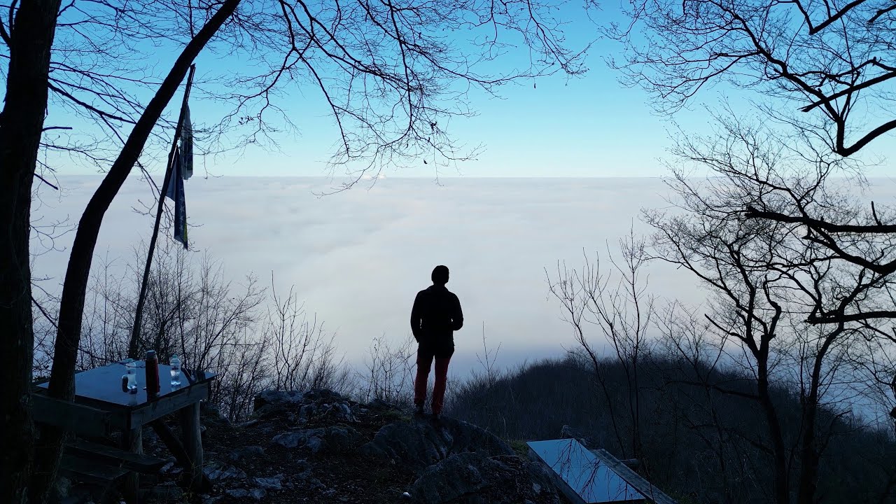 More smoga iznad Živinica i Tuzle (pogled sa Javorka)