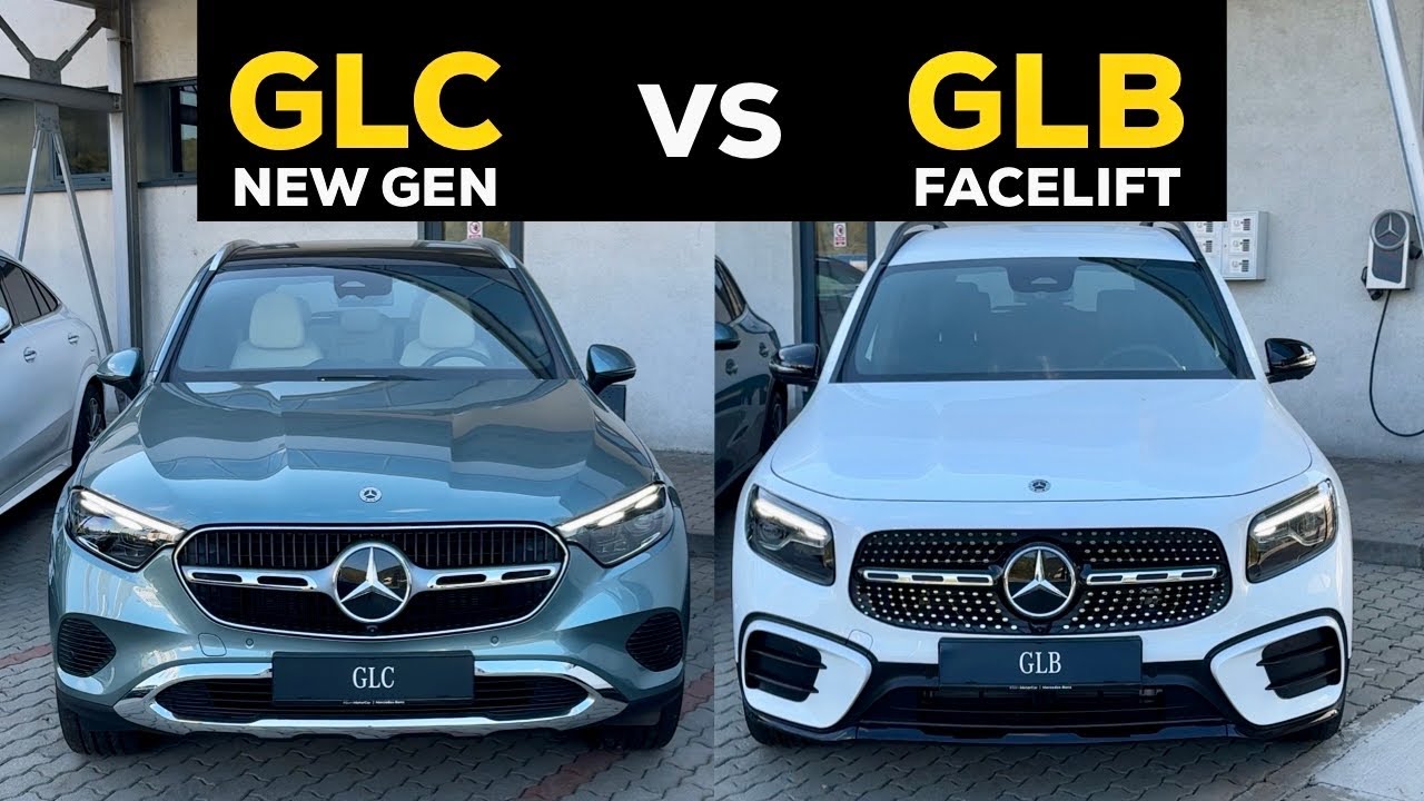 2025 MERCEDES GLC SUV VS GLB SUV WHICH SHOULD YOU BUY?! Full In-Depth Review Exterior Interior MBUX
