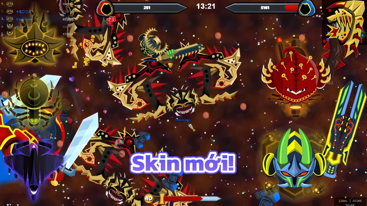 Evowars.io🕹️Test và đánh giá skin mới của level 27,34