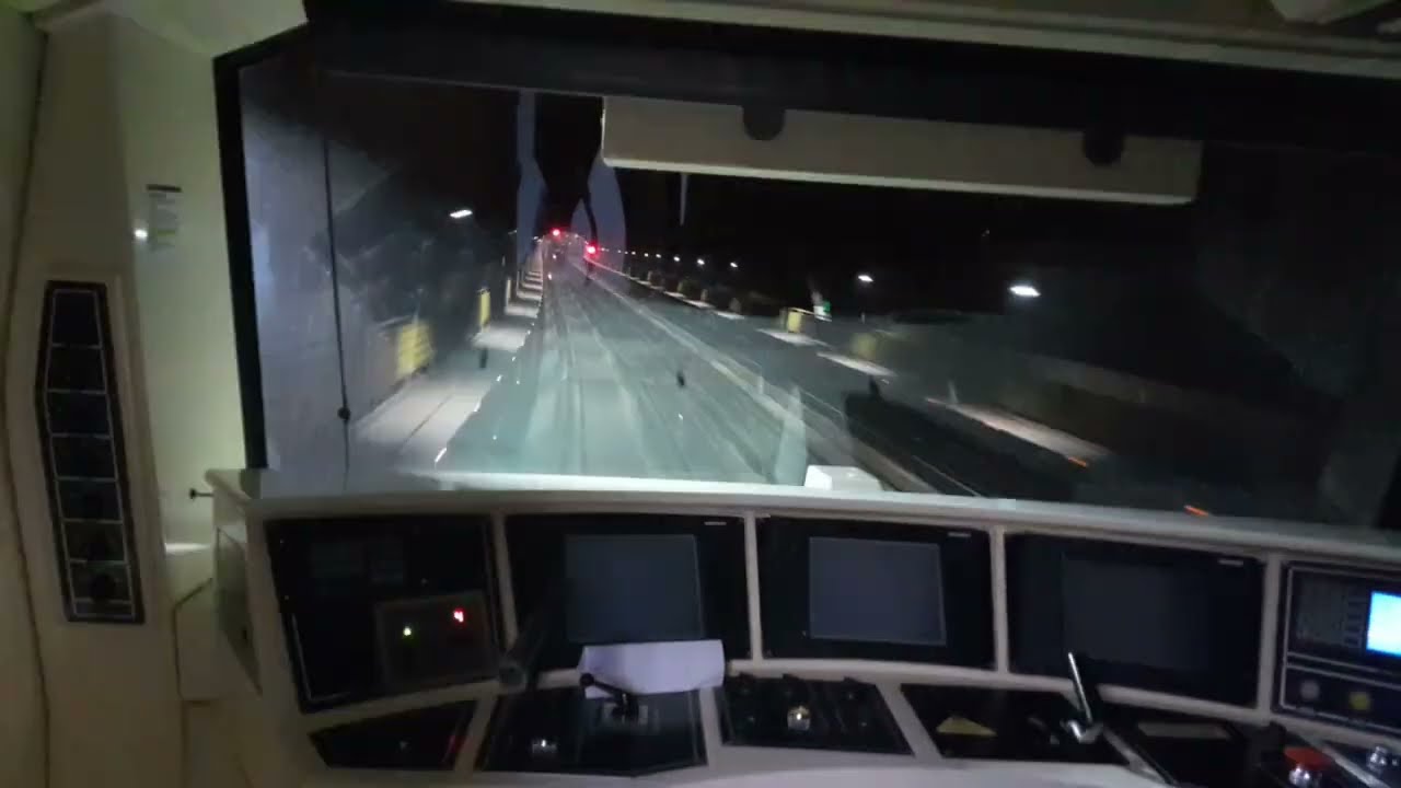role na cabine do J35 entre tamanduatei e Sacomã linha 2-verde do metrô