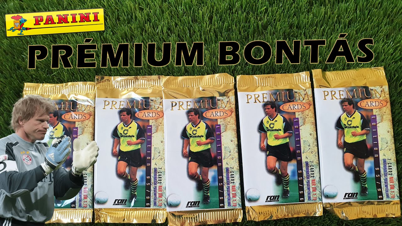 Panini Retro Prémium Csomag 1995 | Bontás