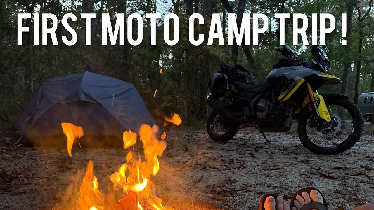 First Moto Camping Trip – Testing My Full Setup for the First Time