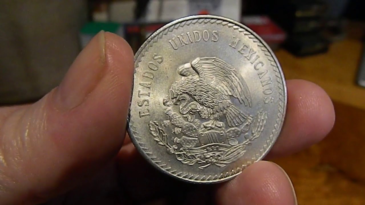 1948 Mexico Cinco Peso.