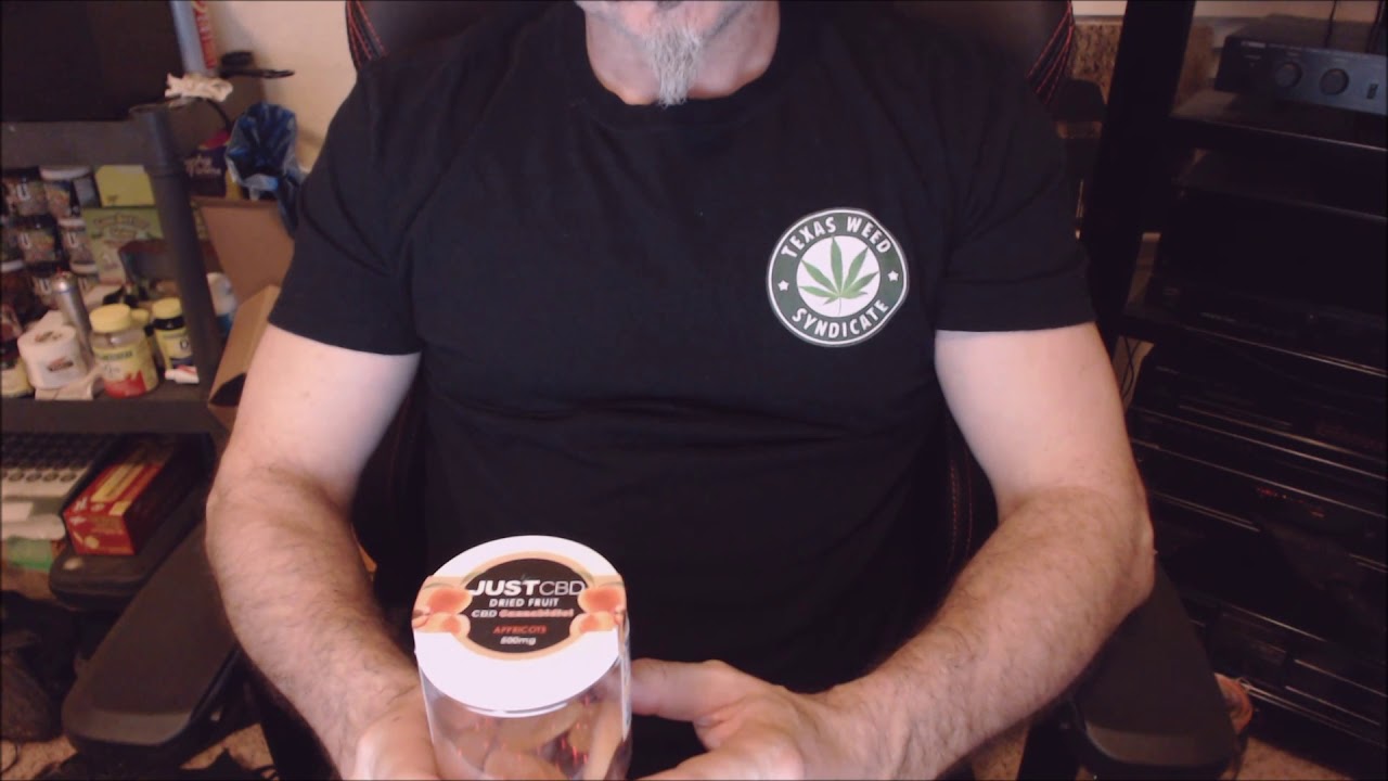 JUST CBD Edibles - All Natural Dried Fruit Infused w/ CBD