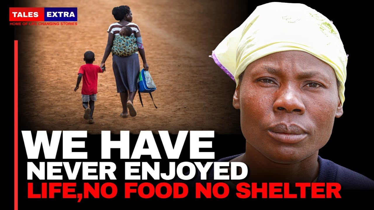 We are Homeless in the Downpour,after landlord  stripped away the iron sheets from Our shelter