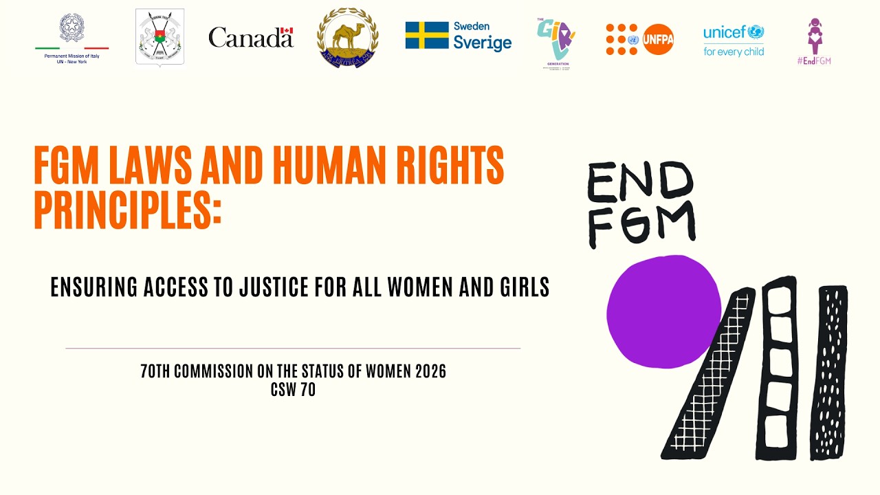 FGM Laws and Human Rights Principles: Ensuring Access to Justice for All Women and Girls