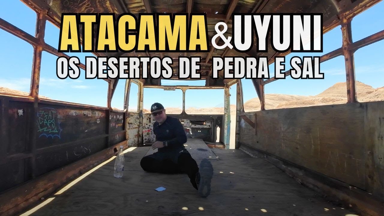 [EP 13] Atacama e Uyuni de Moto: Os Desertos de Pedra e Sal