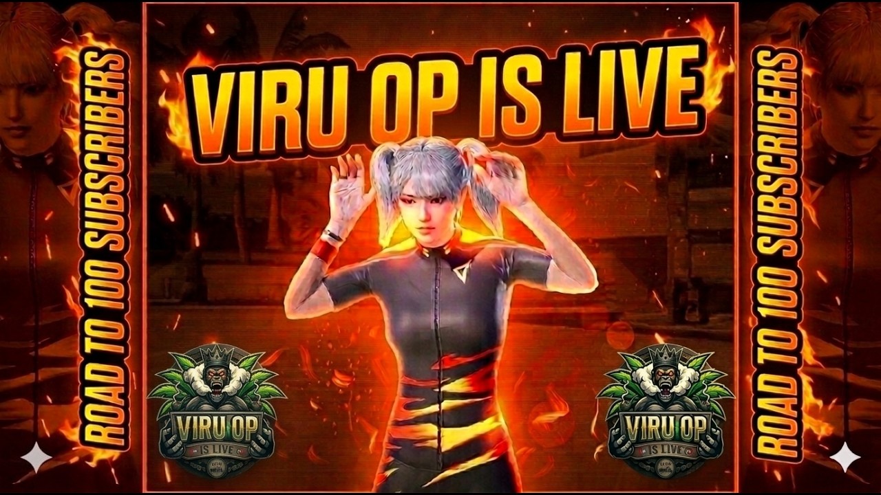Viru OP Is Live 🔴 BGMI Live Gameplay #BGMI #ViruOP #Live