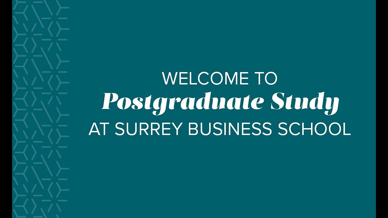 MSc Investment Management, Postgraduate Degrees at Surrey Business School