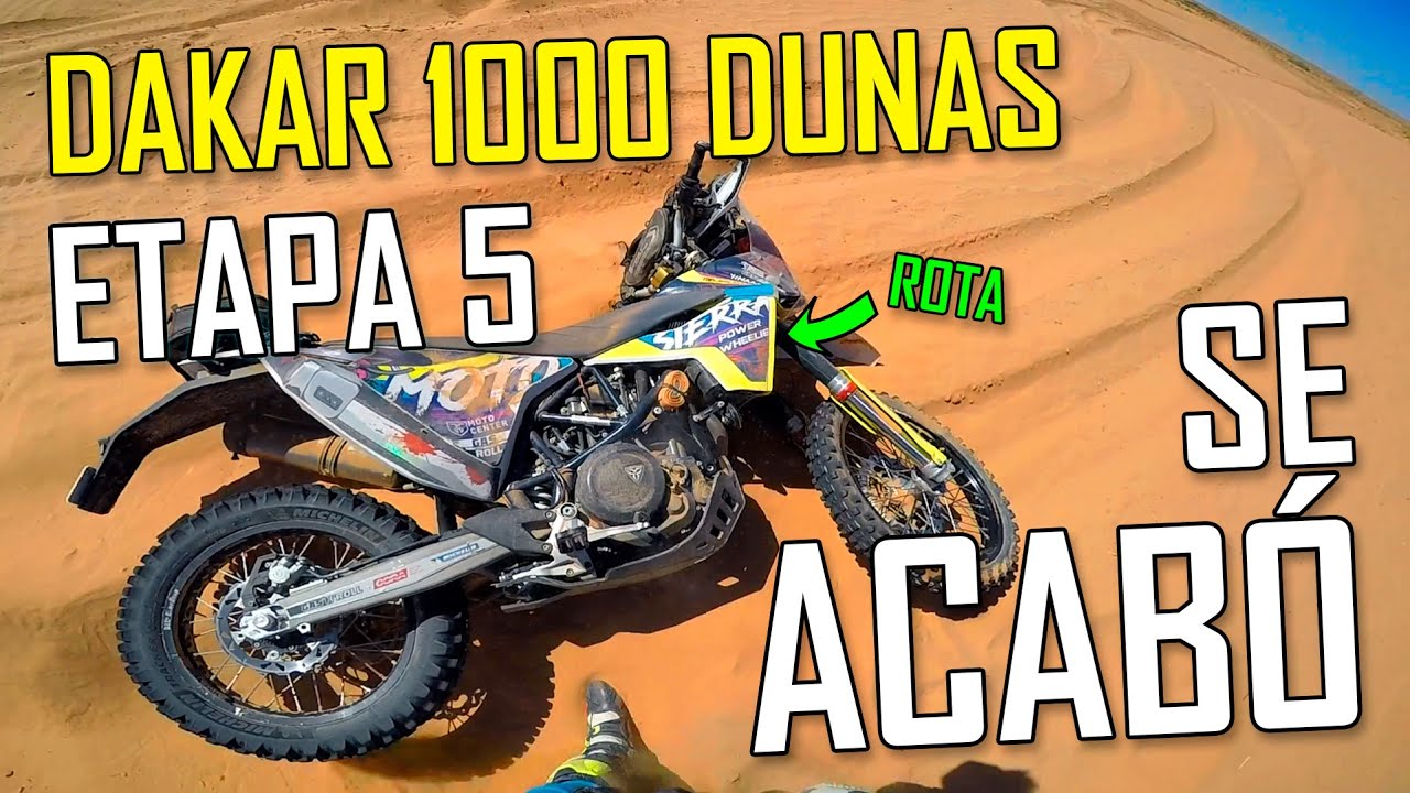 Dakar 1000 Dunas - Día 5: OCURRE ALGO TERRIBLE.