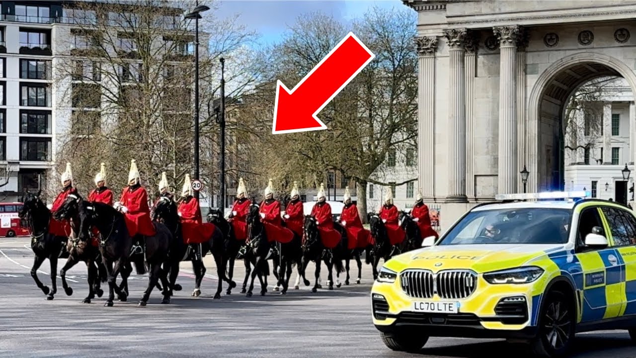 TURBOCHARGED TROOPERS KICK INTO HIGH GEAR ACROSS CENTRAL LONDON
