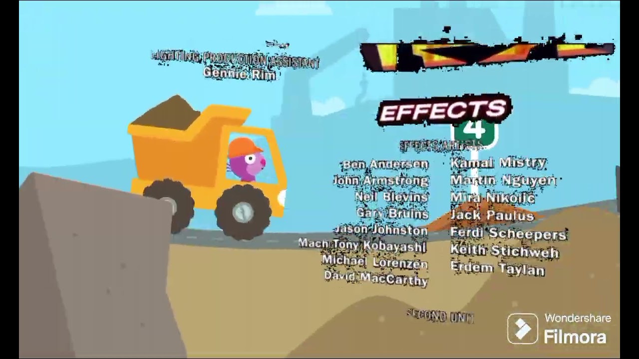 The Incredibles Sago Mini Trucks And Diggers End Credits (2004-2016)