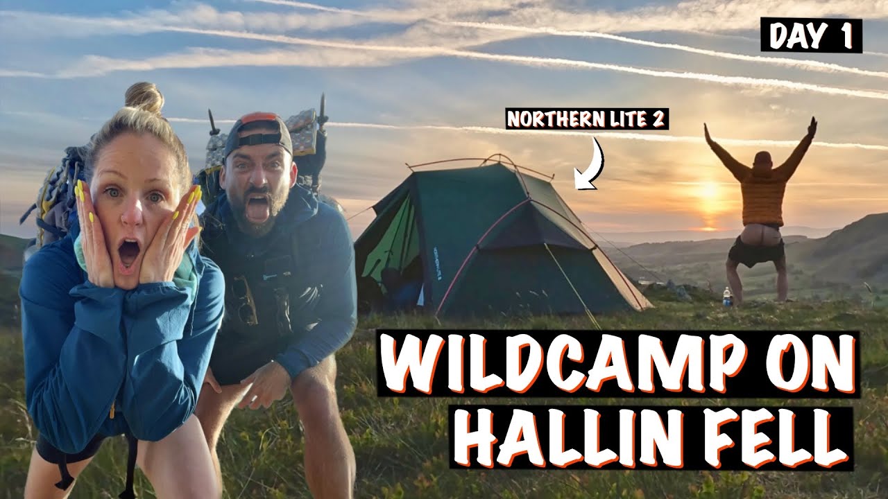 Wild Camp on Hallin Fell, Lake District - Terra Nova Northern Lite 2