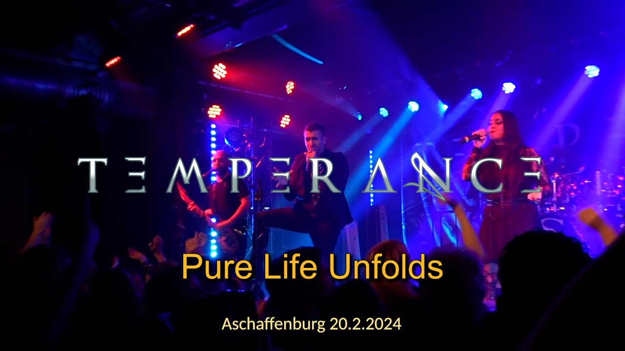 Temperance - Pure Life Unfolds - Live at Aschaffenburg 20.2.2024