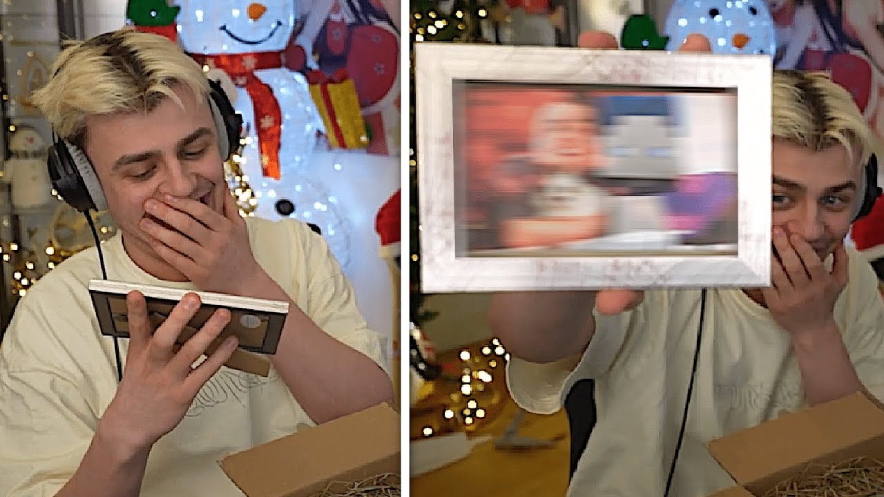 Papaplatte bekommt ein Geschenk von BastiGHG