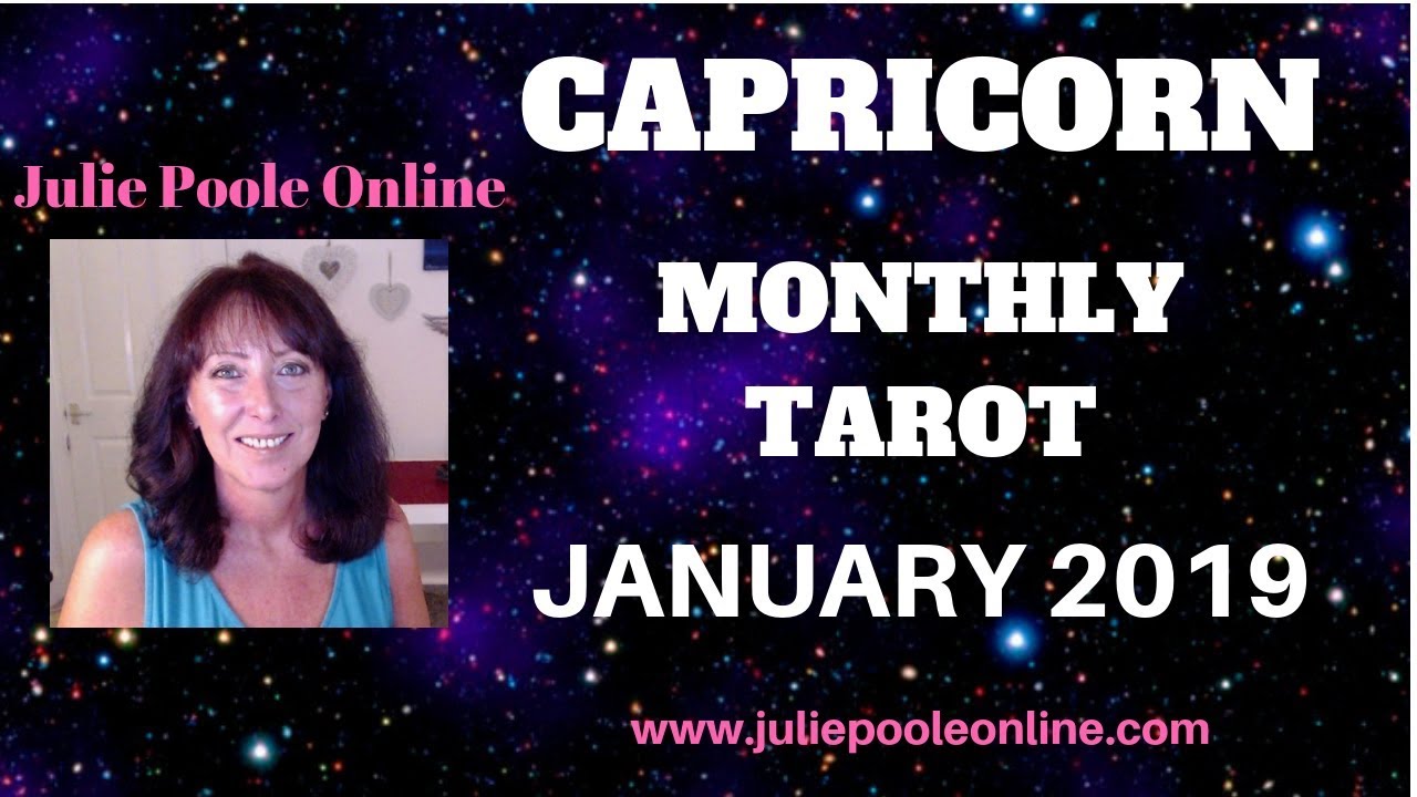CAPRICORN JANUARY 2019 - LUCK, LUCK & MORE LUCK!