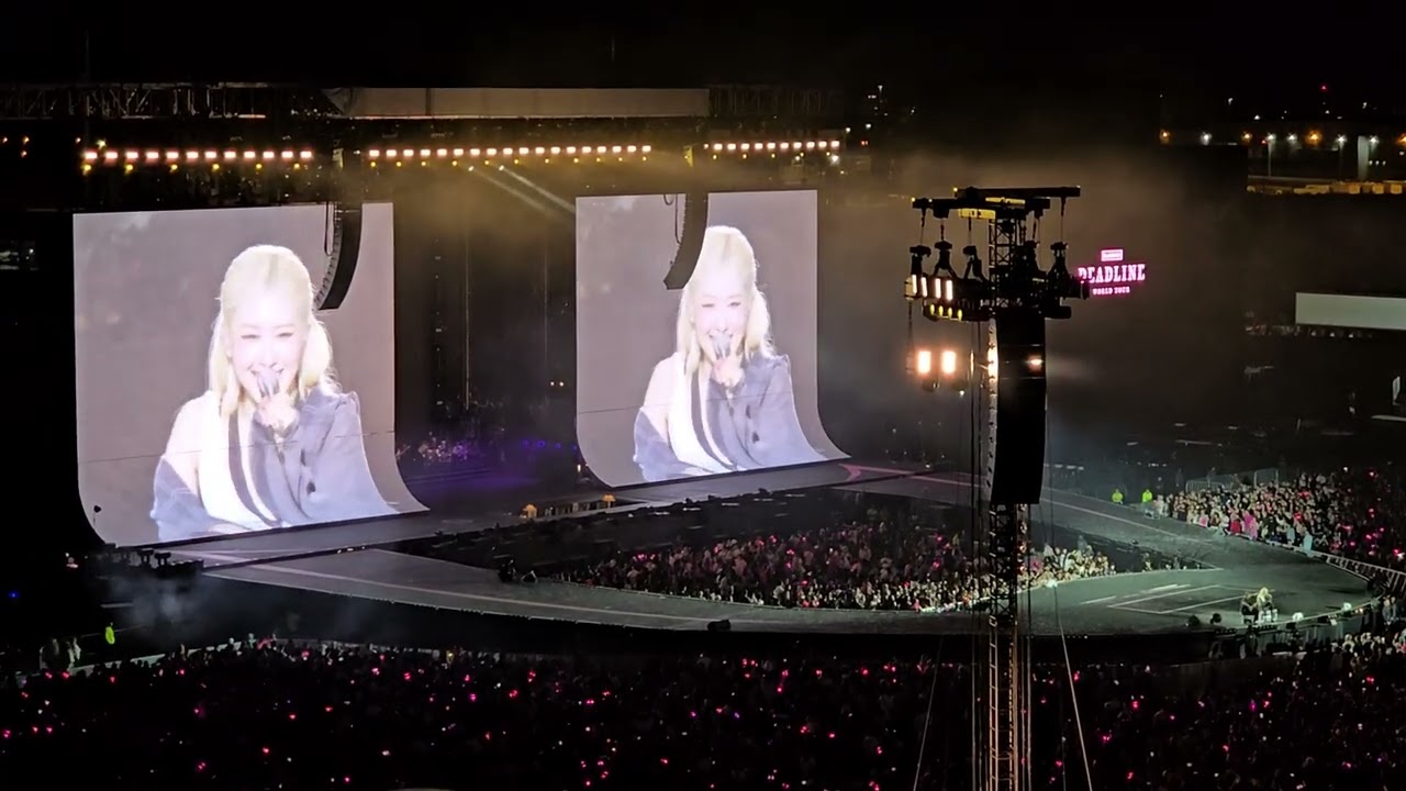 Blackpink 블랙핑크 Toronto Deadline - ACT 4 Rose 박채영 Solo - 3AM, Toxic Til The End, Apt