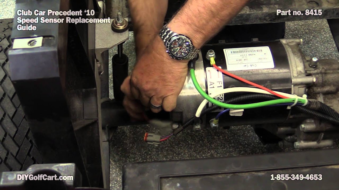 Speed Sensor for Club Car Motor | How to Replace on Golf Cart