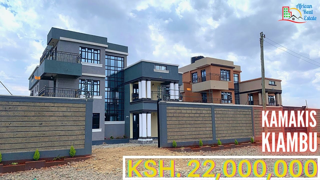 TOURING Ksh.22M ($200,000) RUIRU KAMAKIS 4BR Villas- The best in its class- COSY & ULTRA MODERN