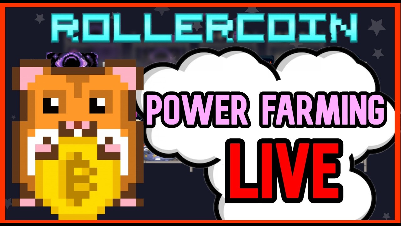 ROLLERCOIN POWER MINGAMES FARMING !!