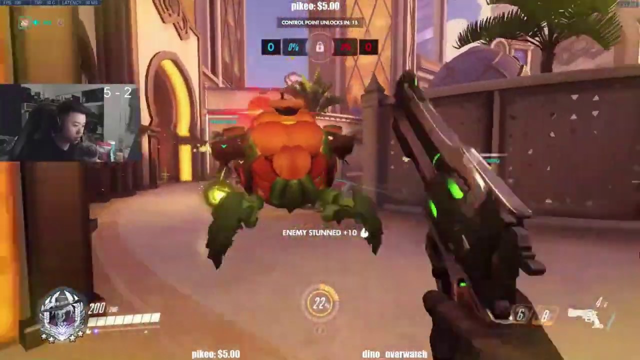 Derrek Insane Mccree 15K DMG Gameplay - Top 500 Overwatch