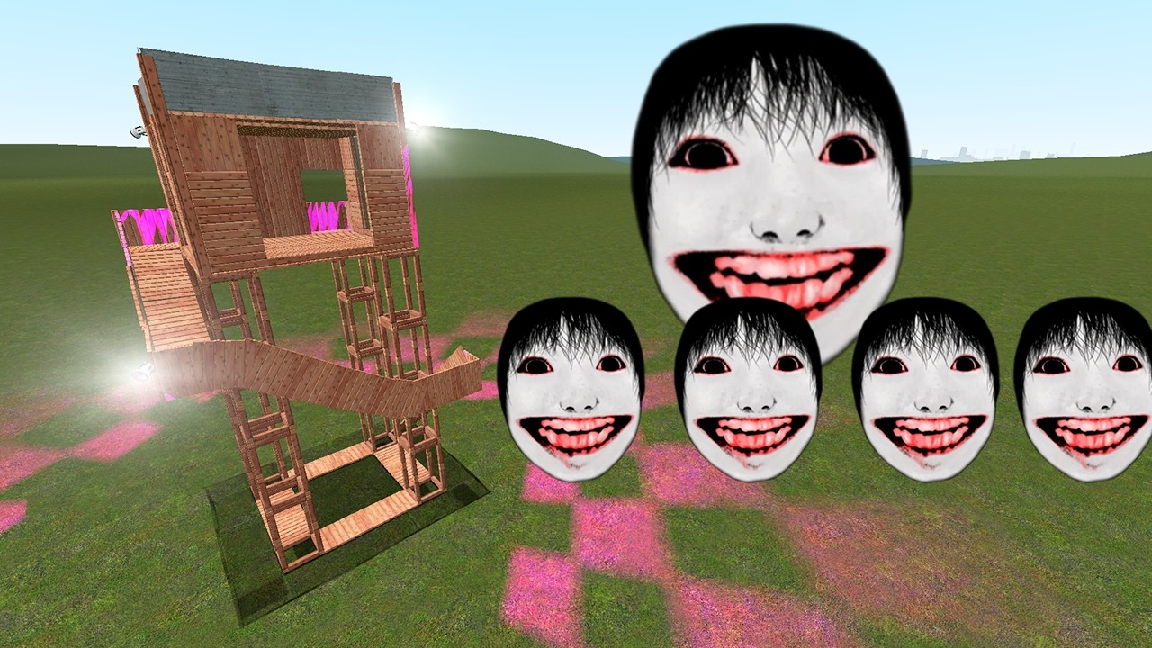 Yoshie Kimura Family Vs Towers In Garry's Mod | jodelinores