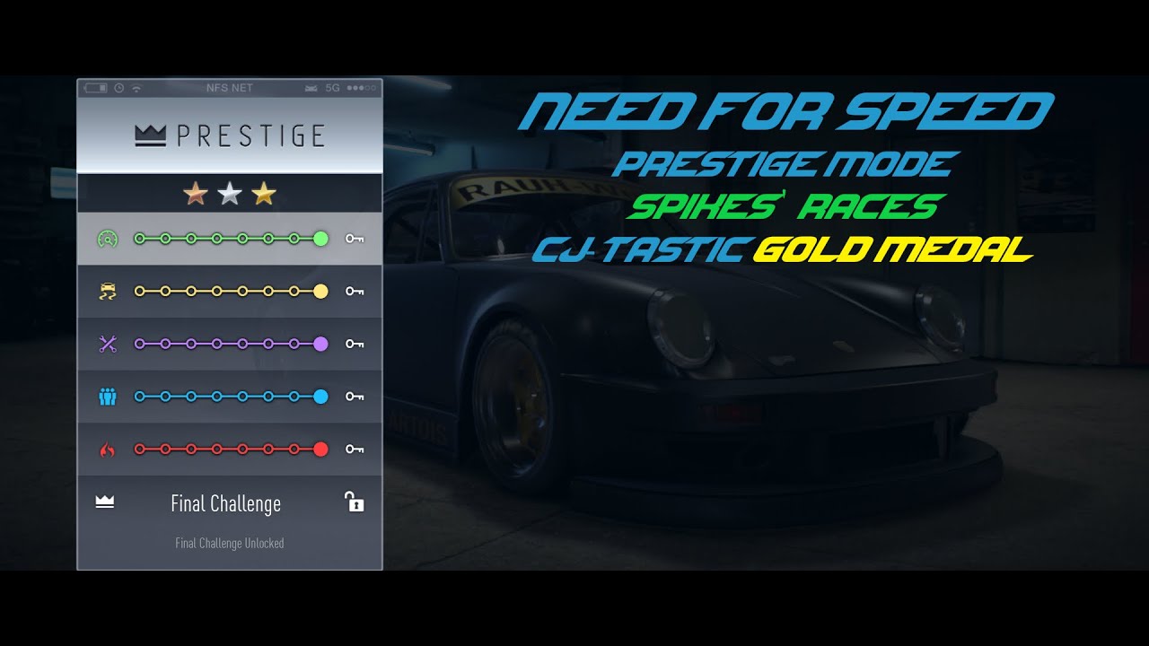Cj-Tastic Gold Medal (Prestige Mode) | Need for Speed&trade; 2015