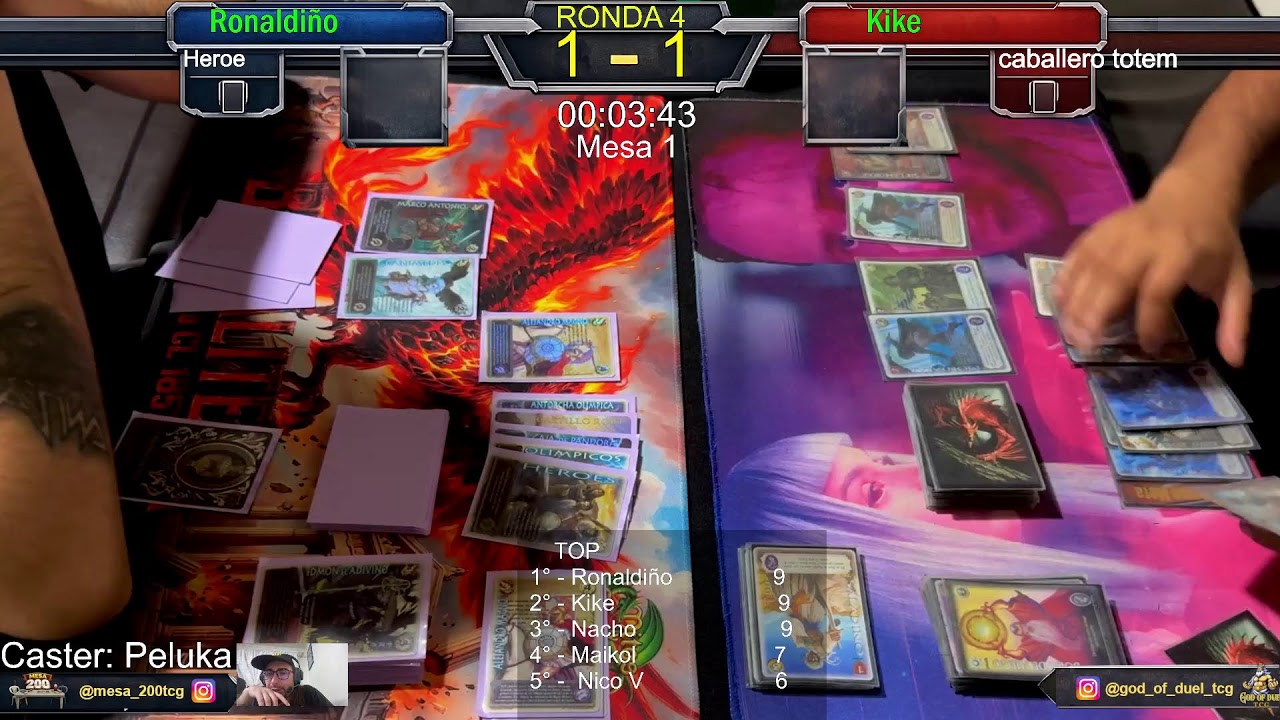 EN VIVO - Tercera Fecha Liga Febrero  - Tienda God of Duels