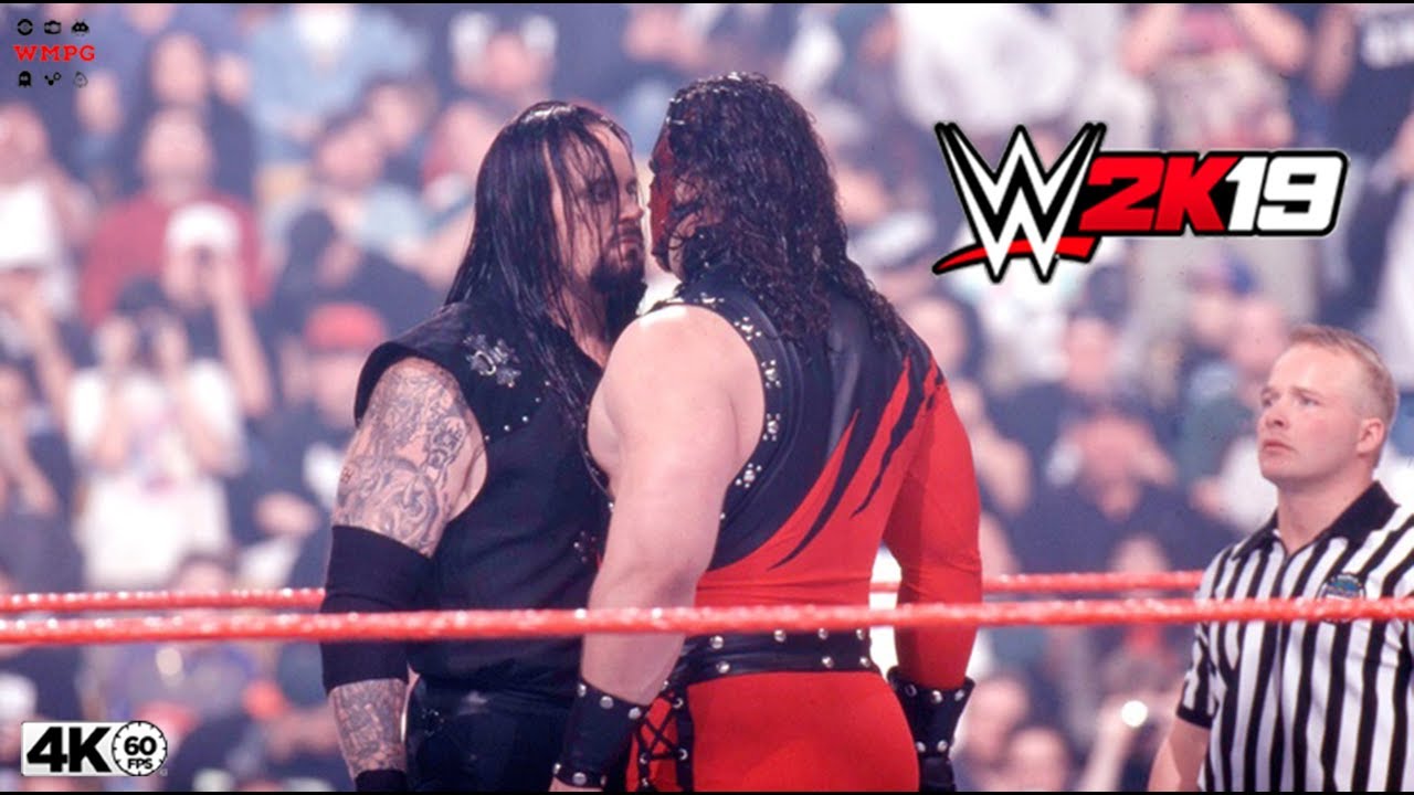 WWE 2K19 UNDERTAKER VS KANE I PC 4k 60fps @UHD
