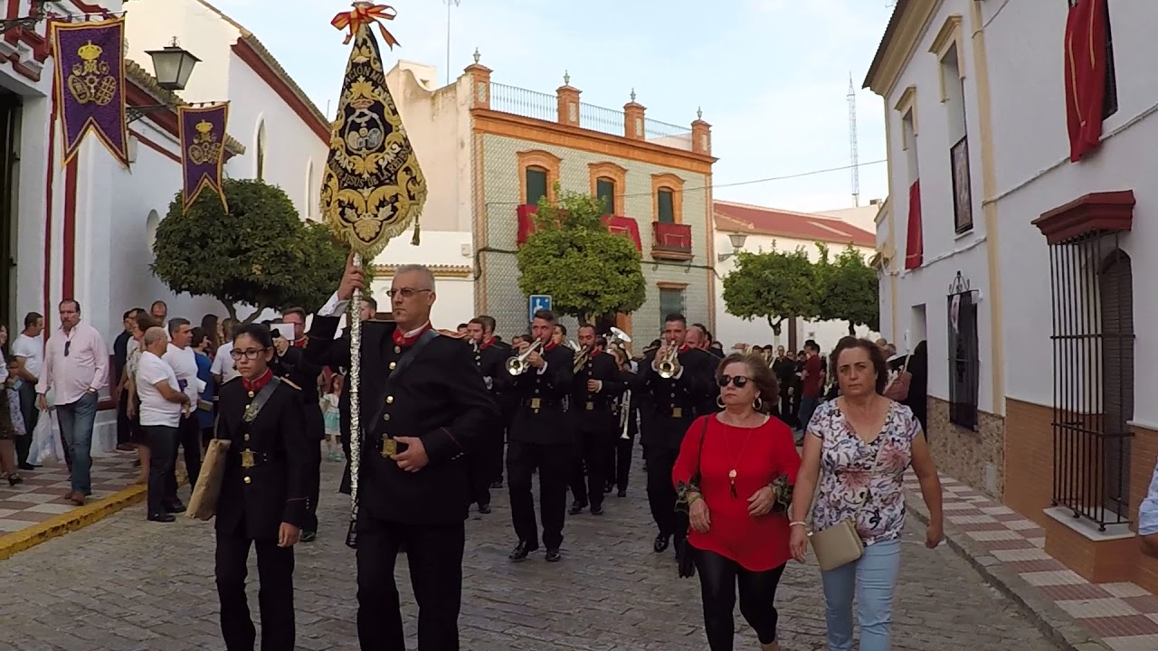 PASACALLES DE LA AGRUPACIÓN MUSICAL DE LA REDENCIÓN EN ESCACENA DEL CAMPO !!! 30-9-2017