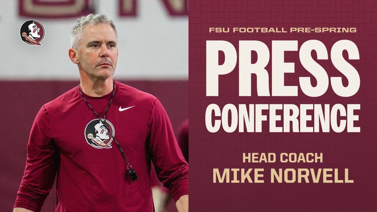 FSU Football | Pre-Spring Press Conference presented by Florida Blue
