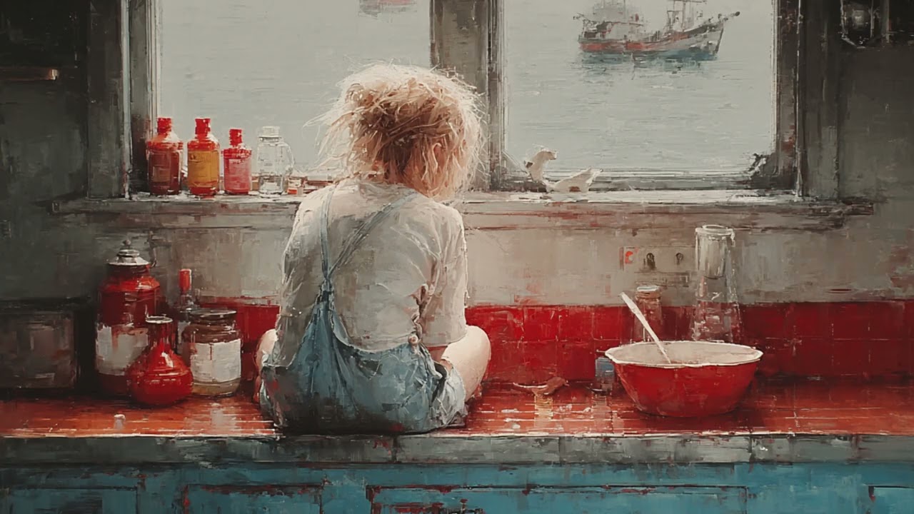 Kitchen Counter Daydreams🍭 | Art TV Screensaver – Ambient Background Scenery (2 Hours)