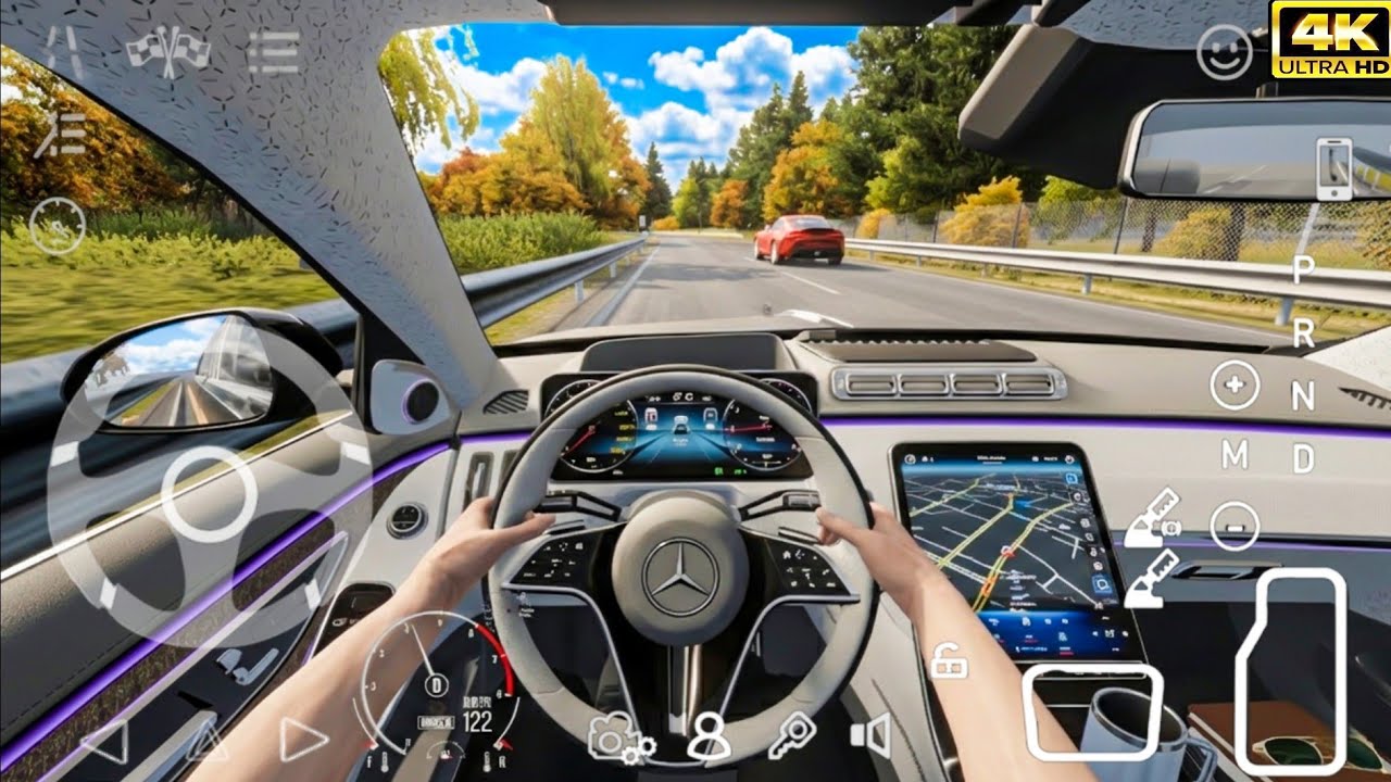 Mercedes Maybach S680 POV Drive - Car Parking Multiplayer 2 Gameplay | 4K Ultra Graphics