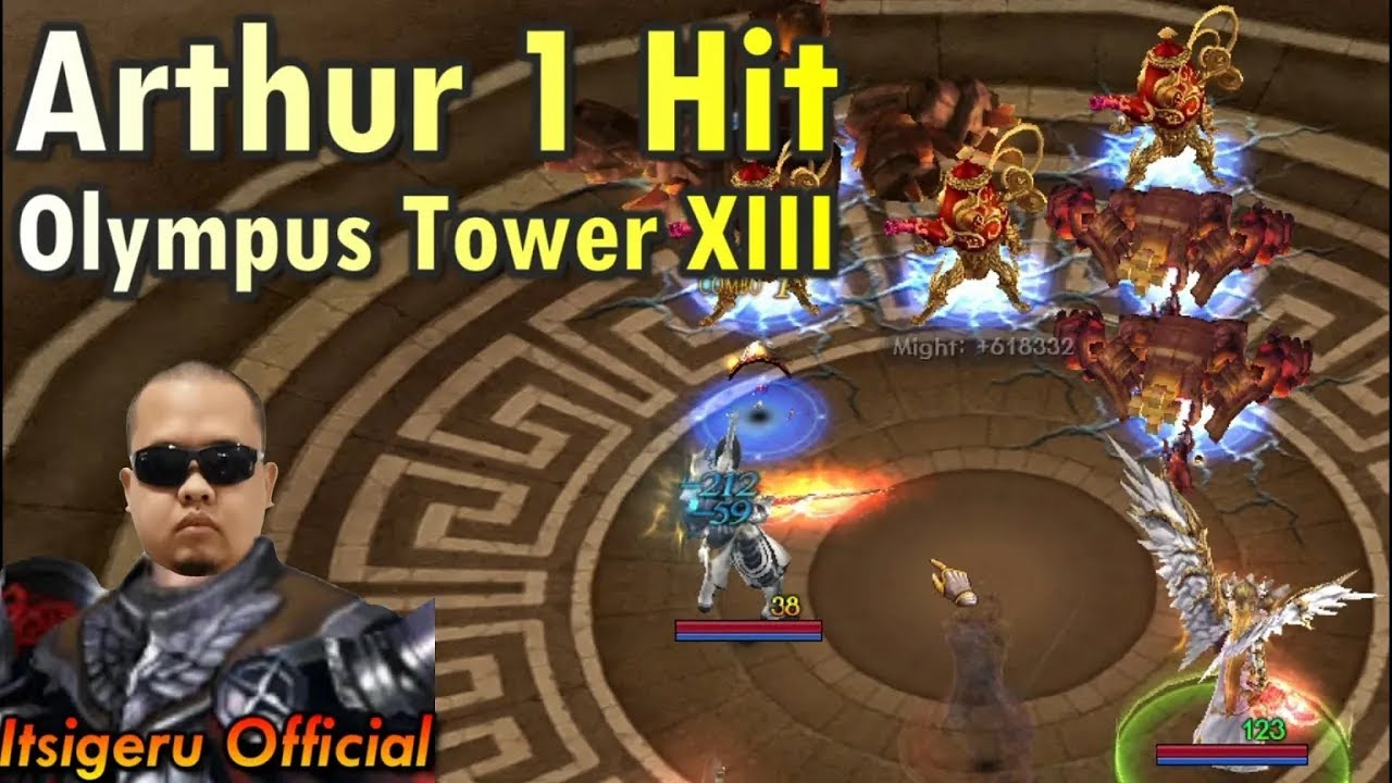 OT 13 - Bow Main VS Olympus Tower XIII (Arthur 1 Hit) | Atlantica Online