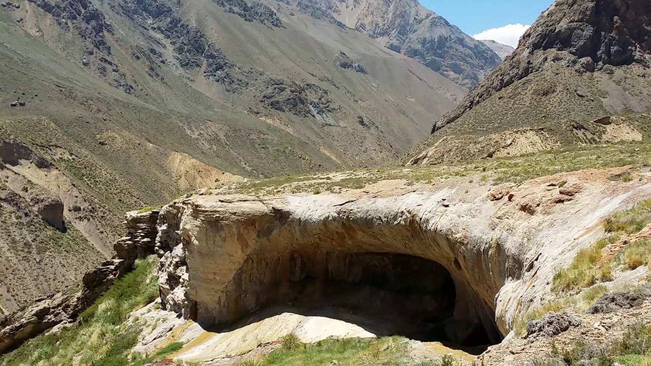 Sector ba&ntilde;os azules - Ruta volc&aacute;n Tupungatito