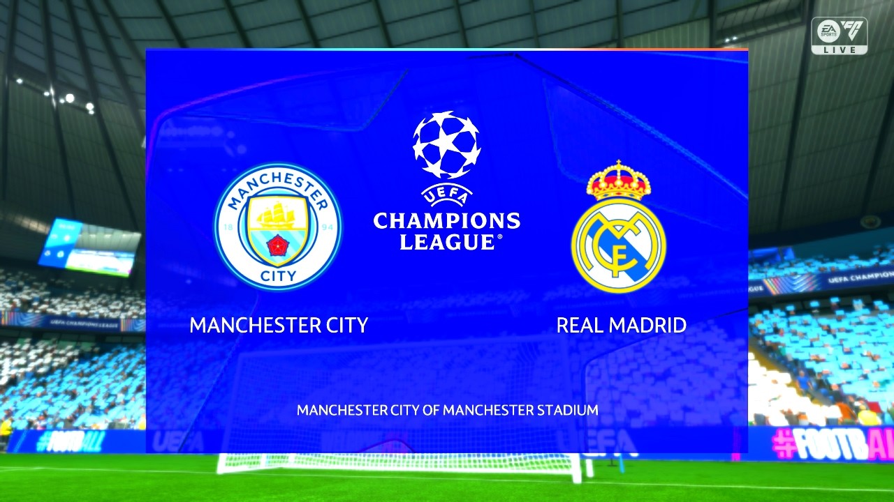 FC 25 - Man City vs. Real Madrid - UEFA Champions League 25/26 Full Match | PC [HD]